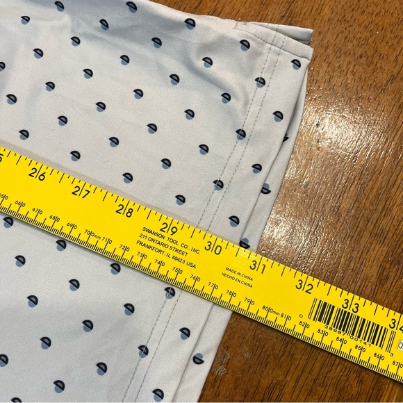 Mizzen+Main white blue design polo size XXL trim - Picture 3 of 7